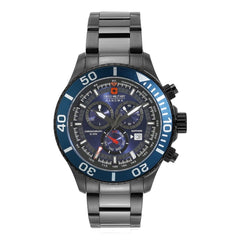 SWISS MILITARY IMMERSION Chronograph Blue Round Dial Men's Watch - SM14221XSUB.H03MS