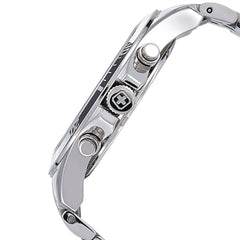 SWISS MILITARY FLAGSHIP Chronograph Silver Round Dial Men's Watch - SM14286MSN.H04MSGS
