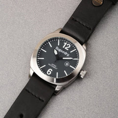 Superdry THOR Analog Grey Round Dial Men's Watch- SYG103TW