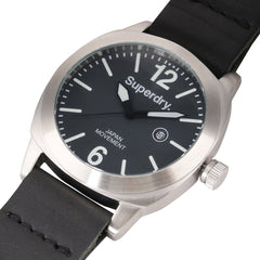 Superdry THOR Analog Grey Round Dial Men's Watch- SYG103TW