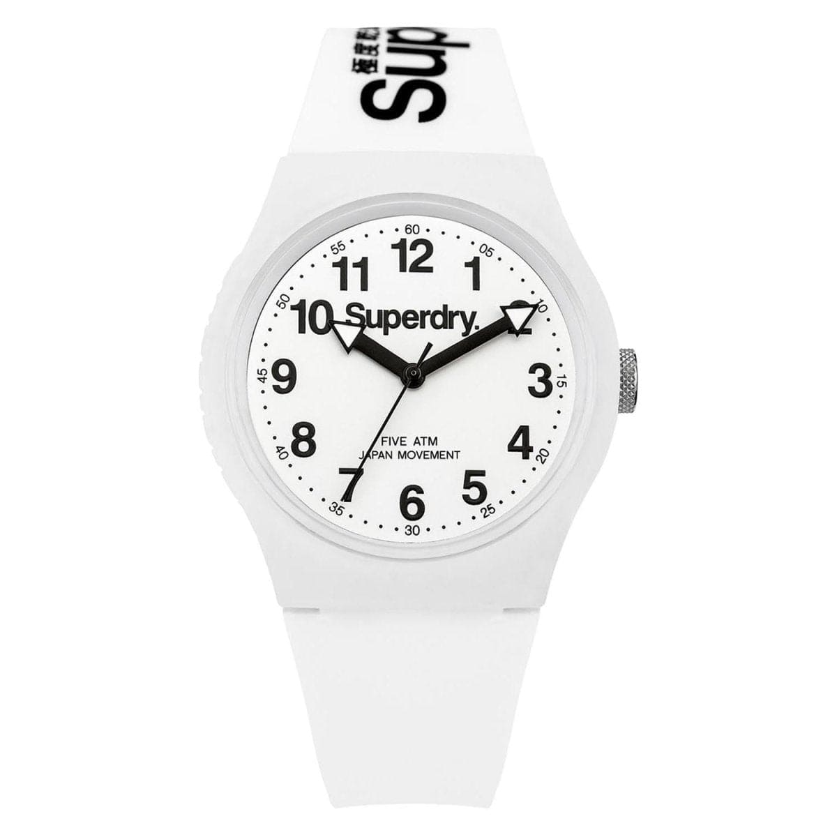 Superdry URBAN Quartz White Round Dial Men's Watch - SYG164WW