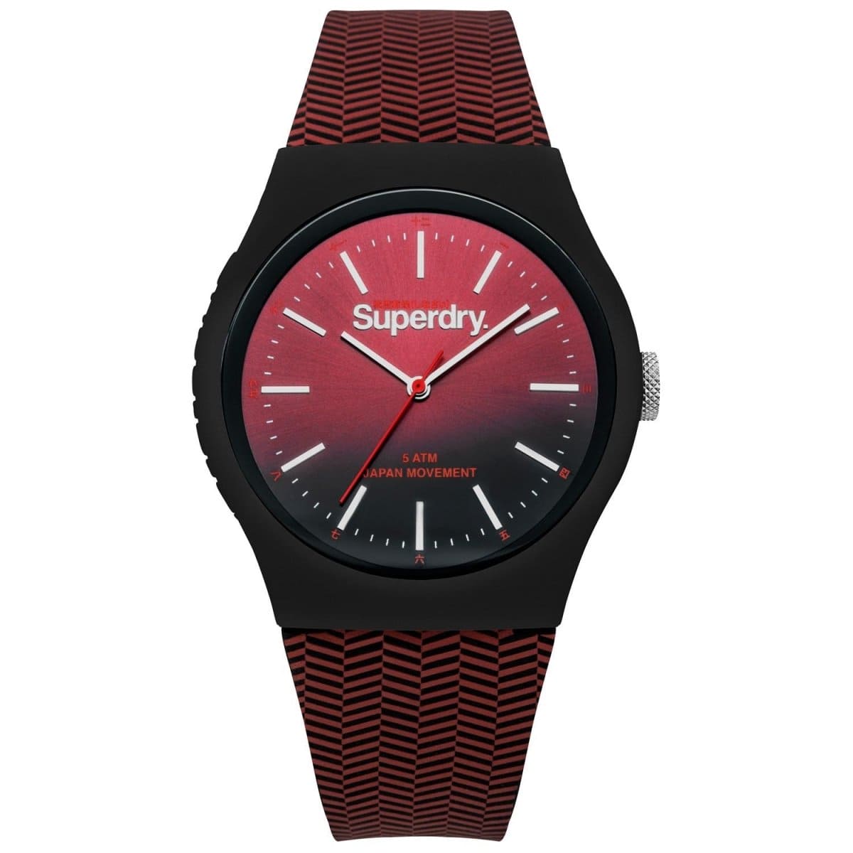 Superdry URBAN HERRINGBONE Quartz Multicolor Round Dial Men's Watch - SYG184RB