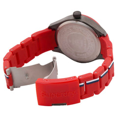 Superdry Scuba Ski Quartz Brown Round Dial Men's Watch - SYG185R