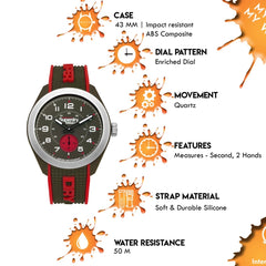 Superdry NAVIGATOR POP Analog Beige Round Dial Men's Watch- SYG214N