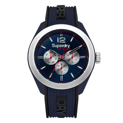 Superdry Navigator Posh Multifunction Blue Round Dial Men's Watch- SYG215UB