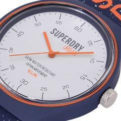 Superdry Urban Xl Fleck Quartz White Round Dial Men's Watch - SYG227U
