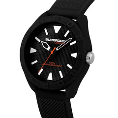 Superdry OSAKA Quartz Black Round Dial Men's Watch - SYG243B
