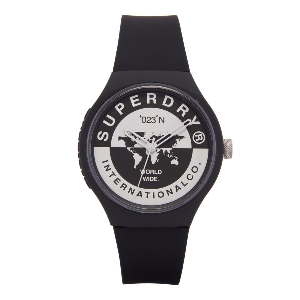 Superdry URBAN XL INTERNATIONAL GMT Multicolor Round Dial Men's Watch - SYG279B