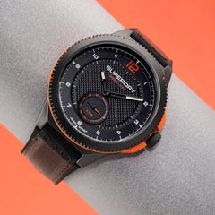 Superdry MARKSMAN SPORT Analog Black Round Dial Men's Watch- SYG285BR