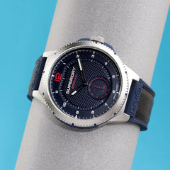 Superdry MARKSMAN SPORT Analog Blue Round Dial Men's Watch- SYG285U