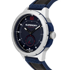 Superdry MARKSMAN SPORT Analog Blue Round Dial Men's Watch- SYG285U