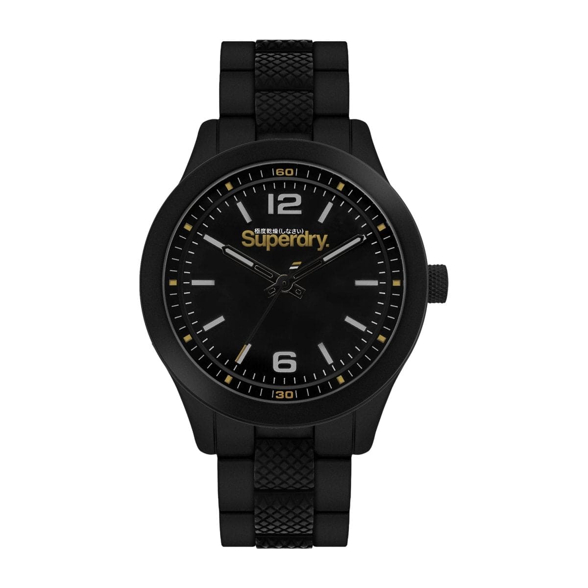 Superdry SCUBA SPORT Analog Black Round Dial Men's Watch- SYG288BM