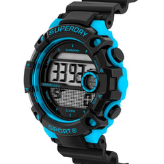 Superdry RADAR SPORT Chronograph Grey Round Dial Men's Watch- SYG291BU