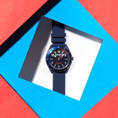 Superdry OSAKA DIVE Analog Blue Round Dial Men's Watch- SYG304U