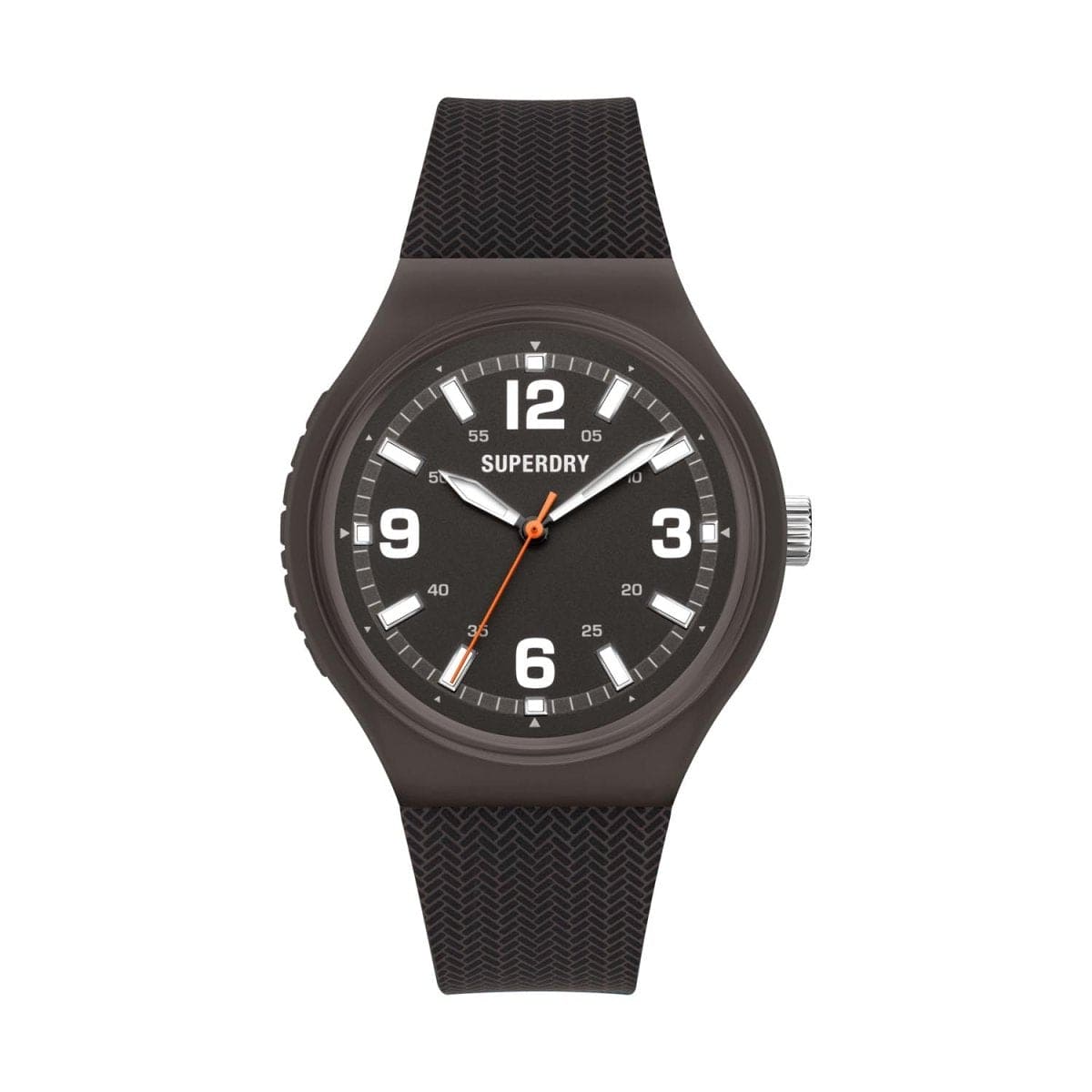 Superdry URBAN XL INFANTRY Quartz Brown Round Dial Men's Watch - SYG345B