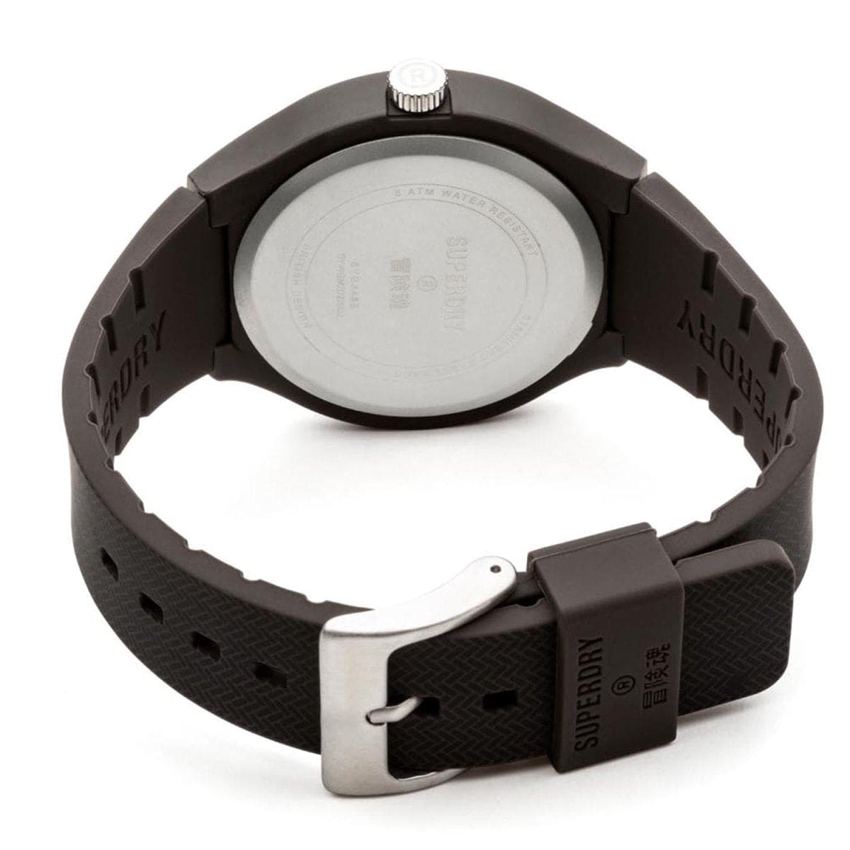 Superdry URBAN XL INFANTRY Quartz Brown Round Dial Men's Watch - SYG345B