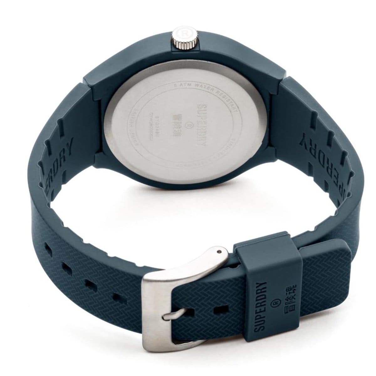 Superdry URBAN XL INFANTRY Quartz Blue Round Dial Men's Watch - SYG345U