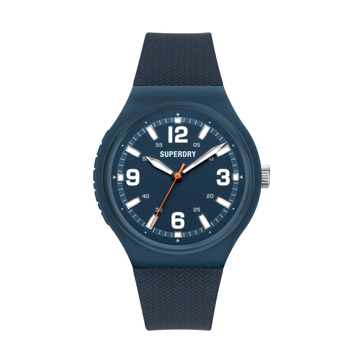 Superdry URBAN XL INFANTRY Quartz Blue Round Dial Men's Watch - SYG345U