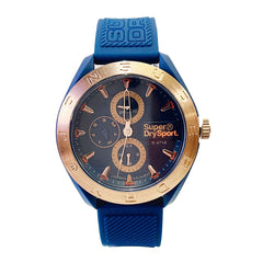 Superdry OSAKA Multifunction Blue Round Dial Men's Watch - SYG353U