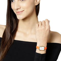 TED BAKER CARA Analog Silver Rectangle Dial Women's Watch - TE50270002