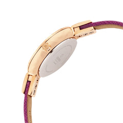 OBAKU SIV CHERRY Quartz MOP Round Dial Women's Watch -V129LXVQRD