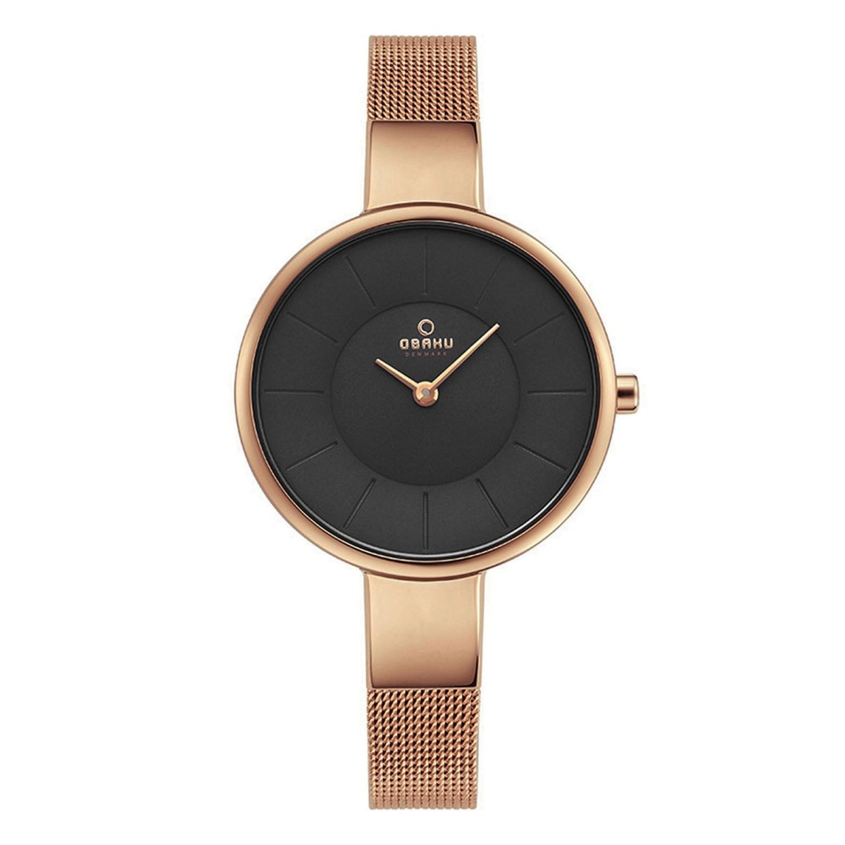Obaku Sol Chocolate Analouge Brown Round Dial Women's Watch -  V149LXVNMV