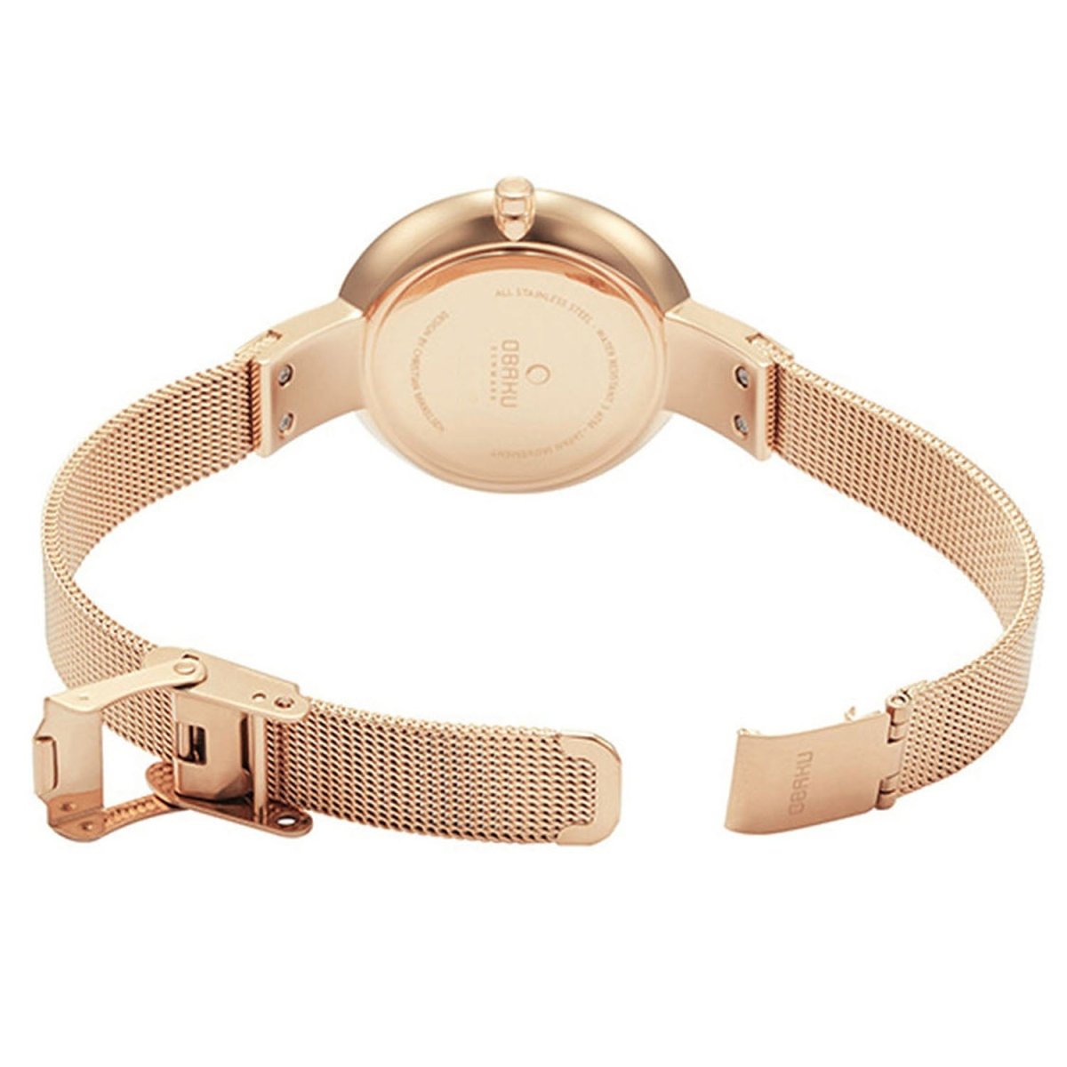 Obaku Sol Chocolate Analouge Brown Round Dial Women's Watch -  V149LXVNMV