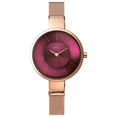 OBAKU SOL RUBY Quartz Purple Round Dial Women's Watch -V149LXVQMV