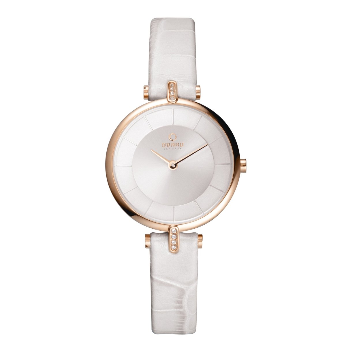 OBAKU PEARL Quartz Silver Round Dial Women's Watch -V168LEVIRW