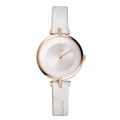 OBAKU PEARL Quartz Silver Round Dial Women's Watch -V168LEVIRW