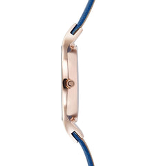 OBAKU SKY NAVY Quartz MOP Round Dial Women's Watch -V173LXVLRA