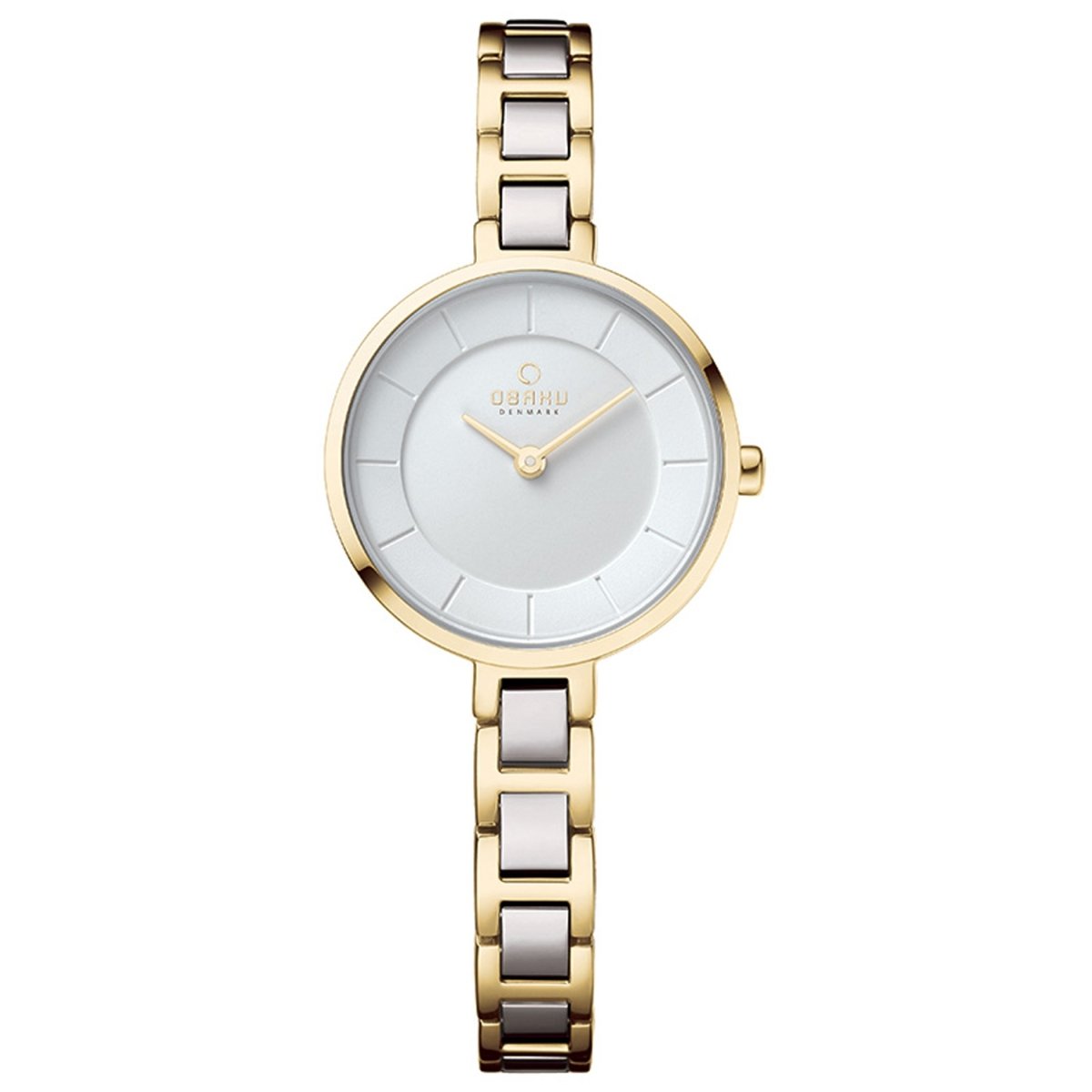 OBAKU VIND CIDER Quartz Silver Round Dial Women's Watch -V183LXGISG