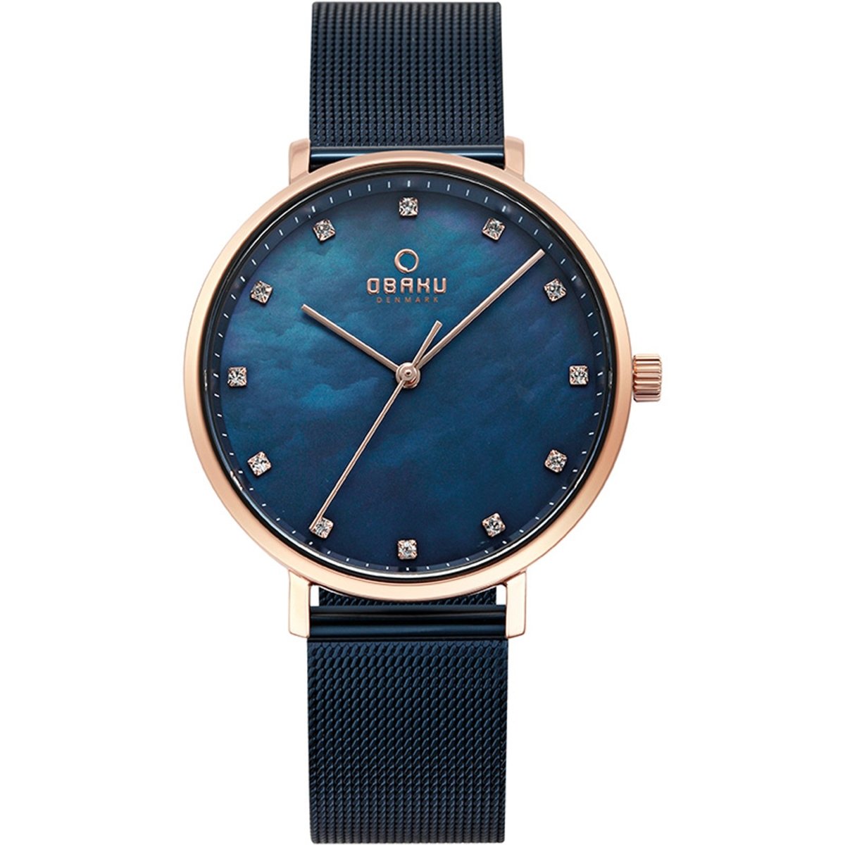 OBAKU VEST OCEAN Quartz MOP Round Dial Women's Watch -V186LXVLML