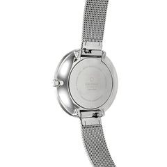 OBAKU VAND STEEL Quartz Silver Round Dial Women's Watch -V195LXCIMC