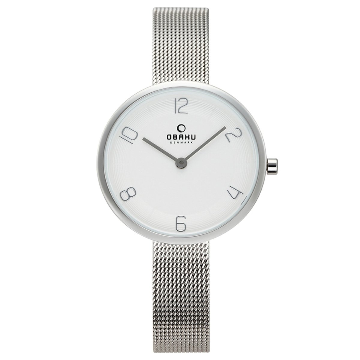 OBAKU VAND STEEL Quartz Silver Round Dial Women's Watch -V195LXCIMC