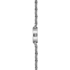 Obaku Let Peach Quartz 6mm Slim Case Silver Round Dial Women's Watch- V198LXCISC