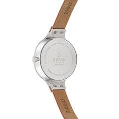 OBAKU ENG SYRUP Quartz Blue Round Dial Women's Watch -V201LDCLRZ