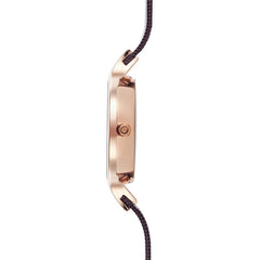 OBAKU Gry Walnut Solar Quartz Brown Round Dial Women's Watch- V221LRVNMN
