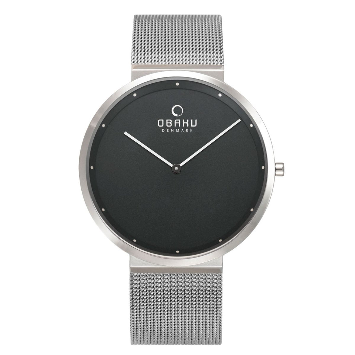Obaku Papir-Onyx Analouge Brown Round Dial Men's Watch -  V230GXCBMC