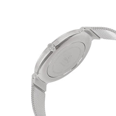 OBAKU Papir Lille-Steel Quartz White Round Dial Women's Watch- V230LXCWMC
