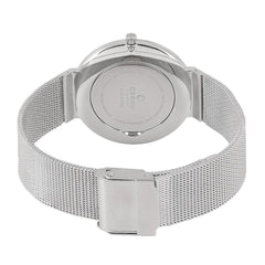 OBAKU Papir Lille-Steel Quartz White Round Dial Women's Watch- V230LXCWMC