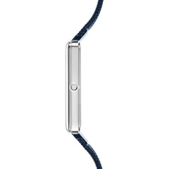 OBAKU KVADRAT-ARCTIC Quartz Blue Square Dial Women's Watch -V236LXHLML