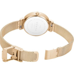 OBAKU Maane Gerbera Multifunction Black Round Dial Women's Watch- V243LMVBMV