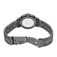 OBAKU Lyng Phantom Quartz Blue Round Dial Men's Watch- V247GXULSU