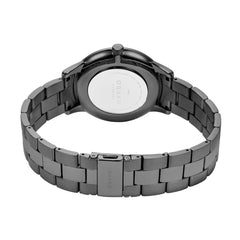 OBAKU Lyng Phantom Quartz Blue Round Dial Men's Watch- V247GXULSU