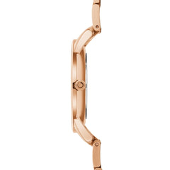 OBAKU Lyng Lille Sangria Quartz MOP Round Dial Women's Watch- V247LXVBSV