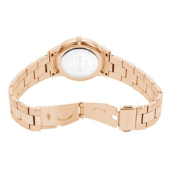 OBAKU Lyng Lille Sangria Quartz MOP Round Dial Women's Watch- V247LXVBSV
