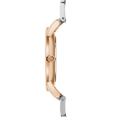 Obaku Lyng Lille Flame Quartz Rose Gold Round Dial Women's Watch- V247LXVVSH
