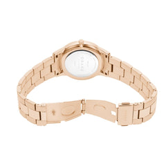 OBAKU Lyng Lille Levender Quartz MOP Round Dial Women's Watch- V247LXVVSV