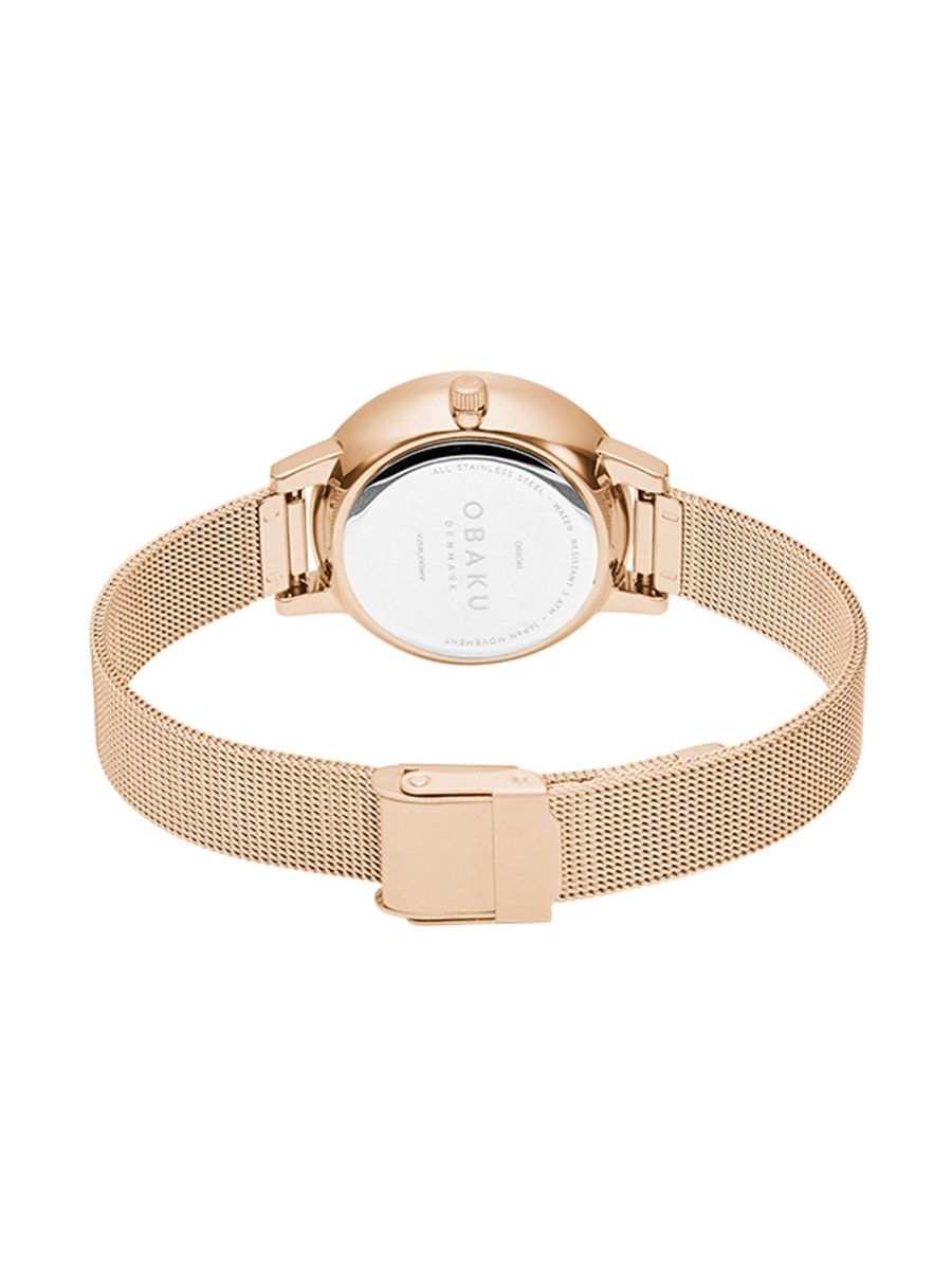 Obaku Orion Gerbera Analouge Brown Round Dial Women's Watch -  V250LXVBMV